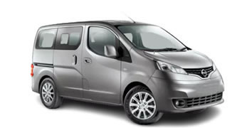 7 persons minivan Diesel + luggage space